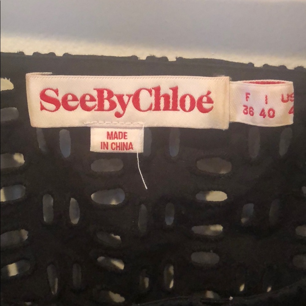See by Chloe Eyelet Embroidered Tank - Picture 5 of 6